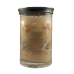 Yankee Candle Siganture Large Tumbler Soft Wool & Amber.