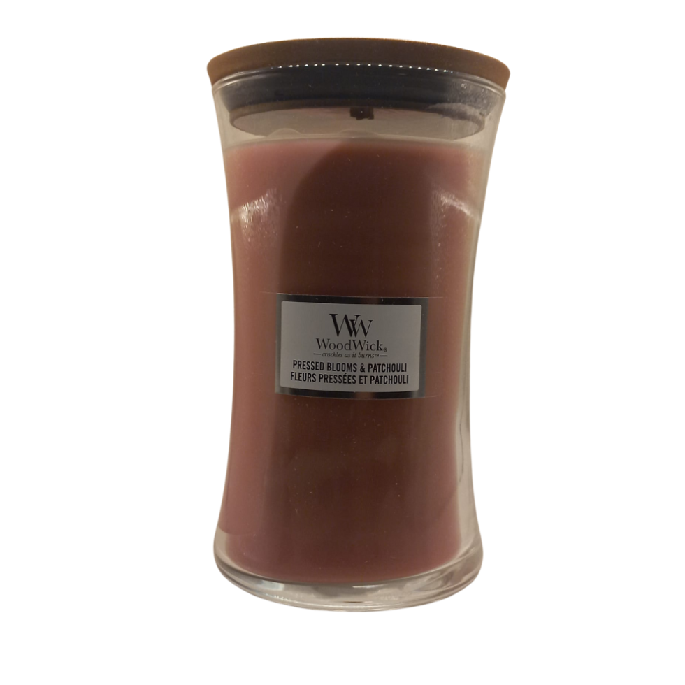 Woodwick Pressed Blooms & Patchouli Large