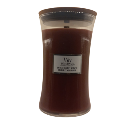 Woodwick Smoked Walnut & Maple Large